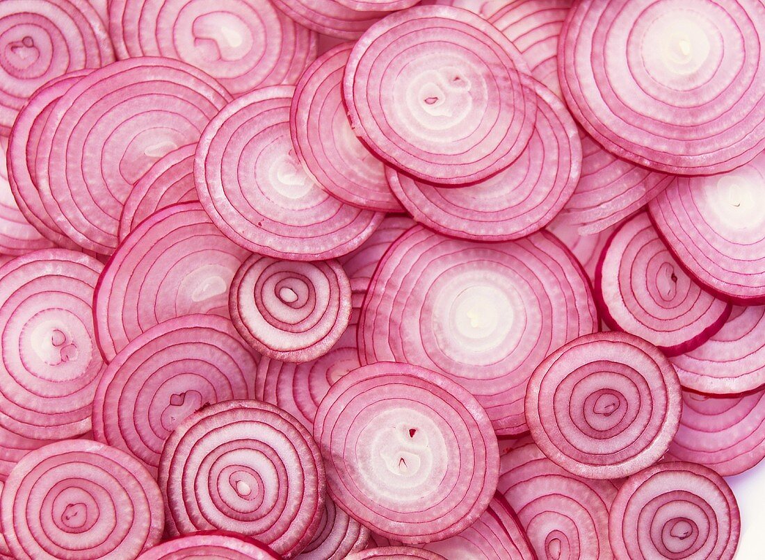 Slices of onion