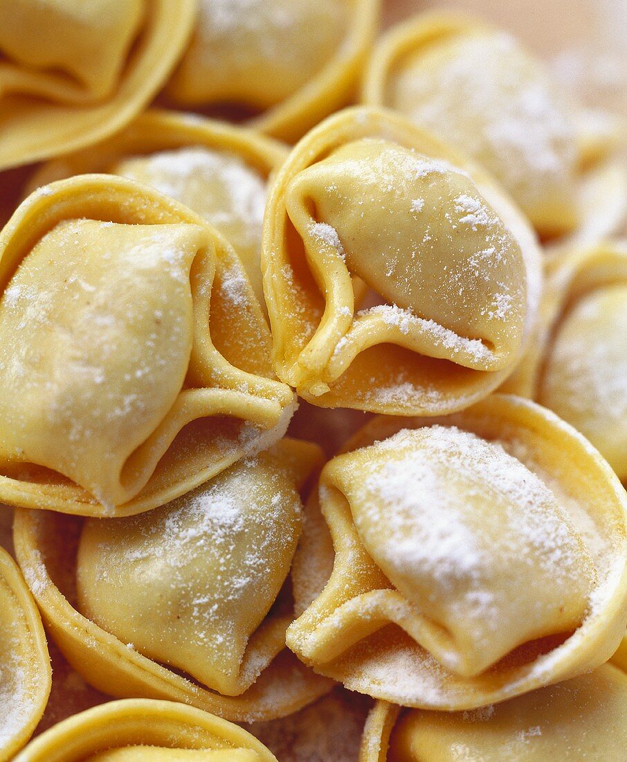 Home-made tortellini