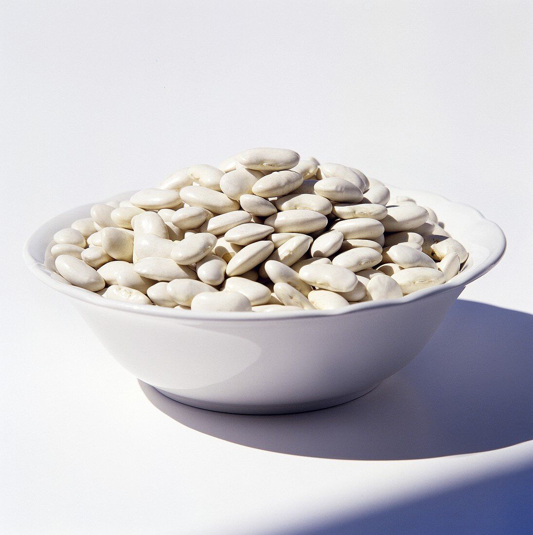 White beans in a bowl