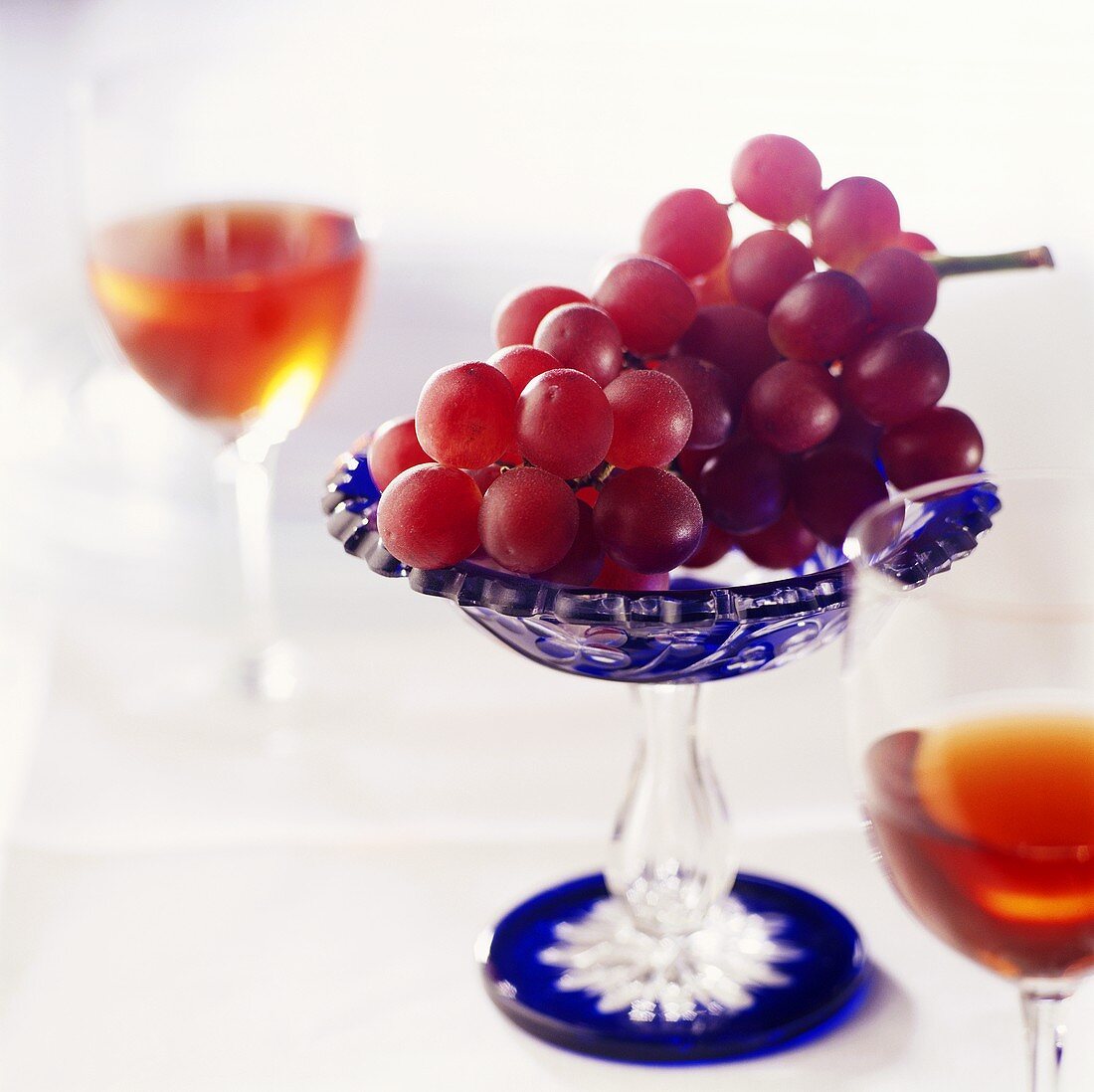 Red grapes