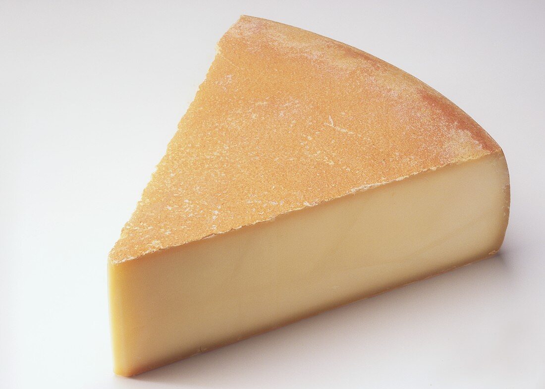 Organic Bergkäse cheese (Tyrol, Austria)