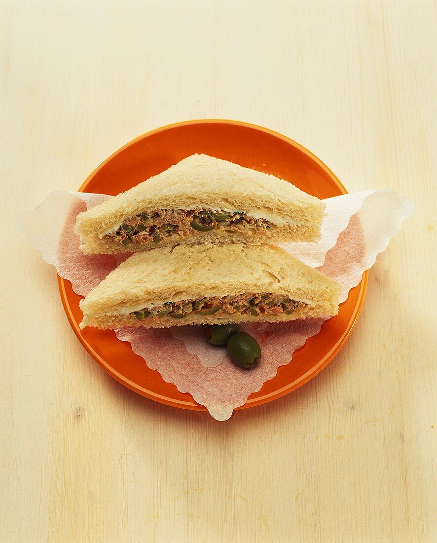 Tramezzini con il tonno (Thunfischsandwich, Italien)