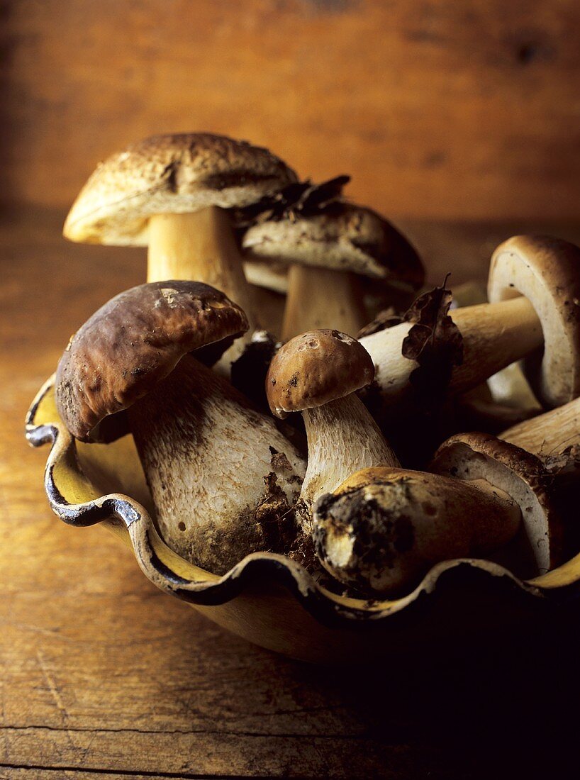 Still life with ceps