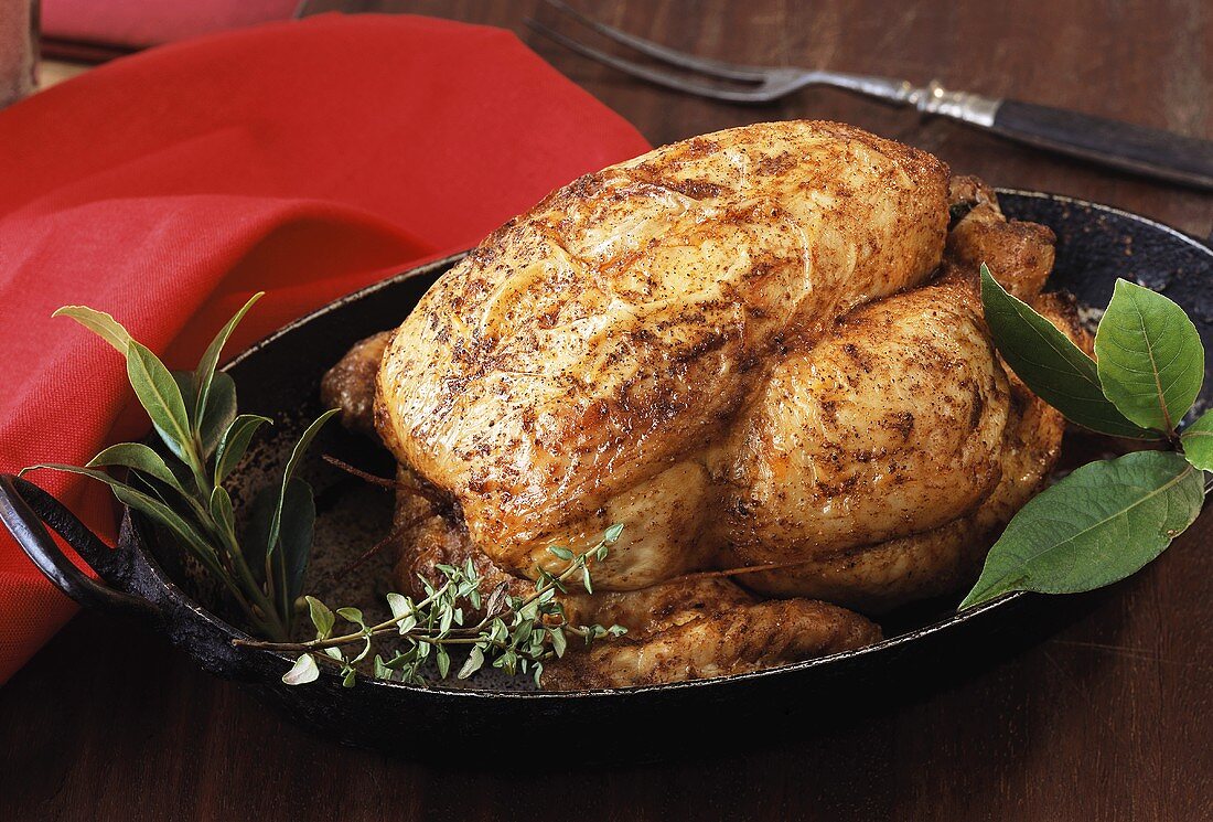 Roast chicken