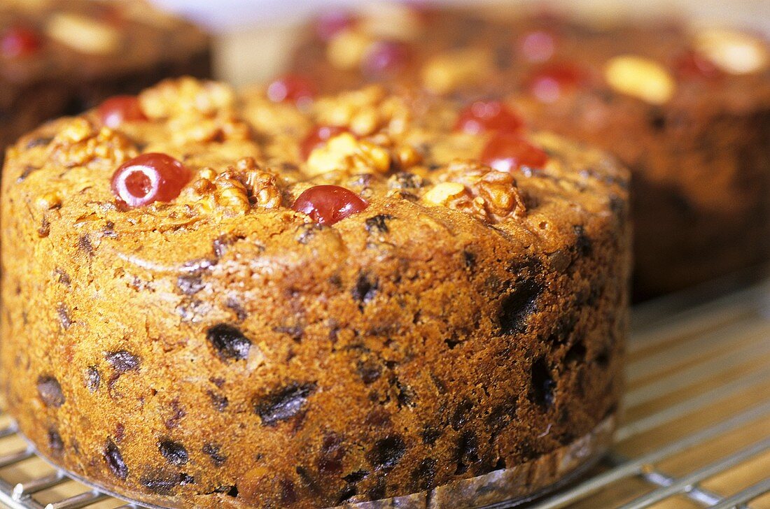 Kuchen mit getrockneten Früchten