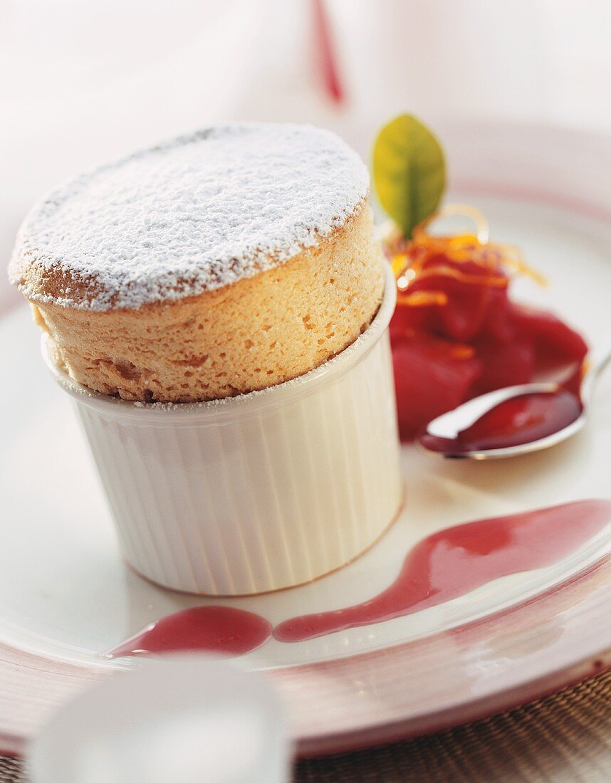 Lemon soufflé