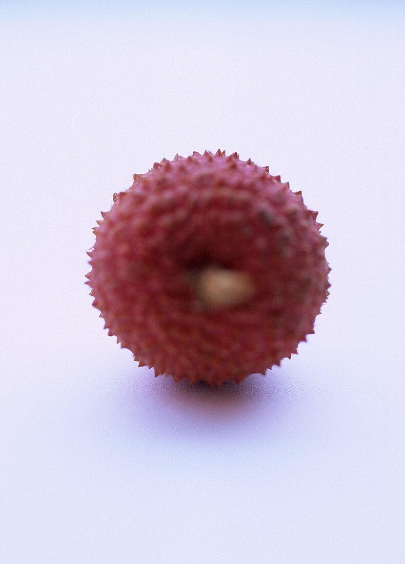 A lychee (close-up)