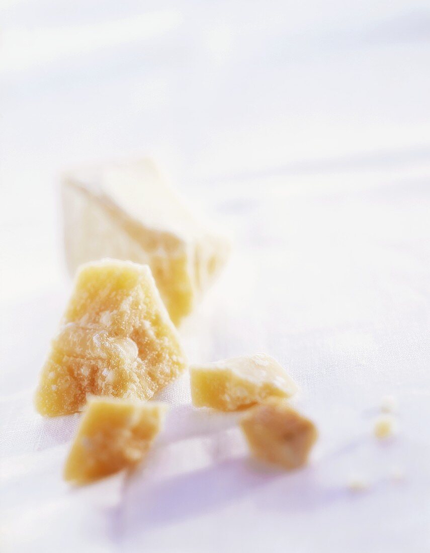 Pieces of Parmesan