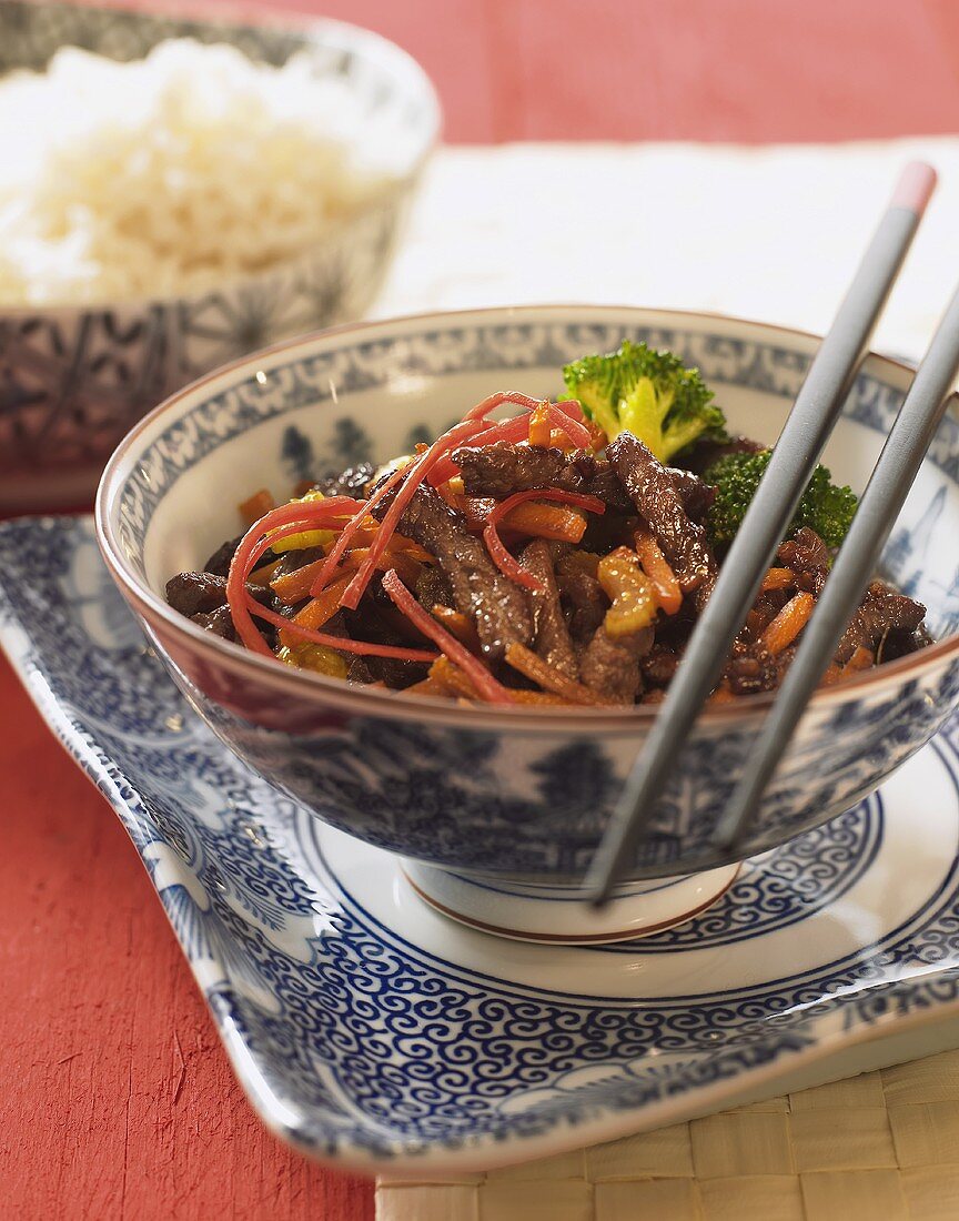 Chinese beef, Szechuan-style