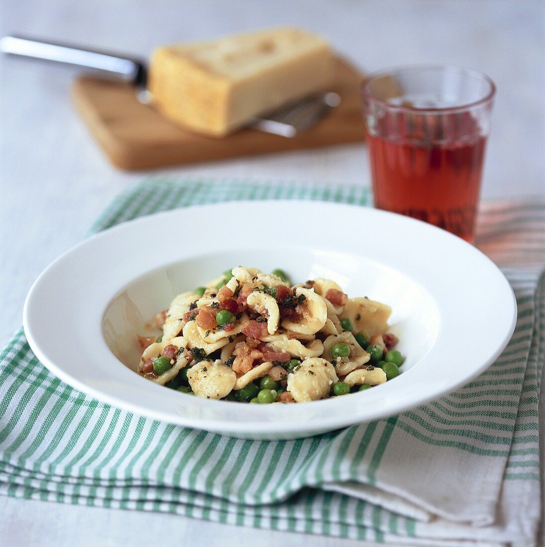 Gnocchi mit Erbsen