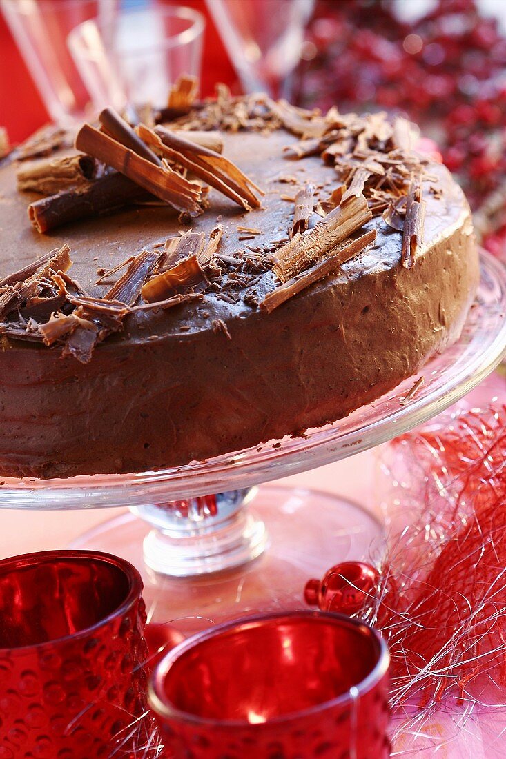 Schokoladen-Frischkäse-Torte