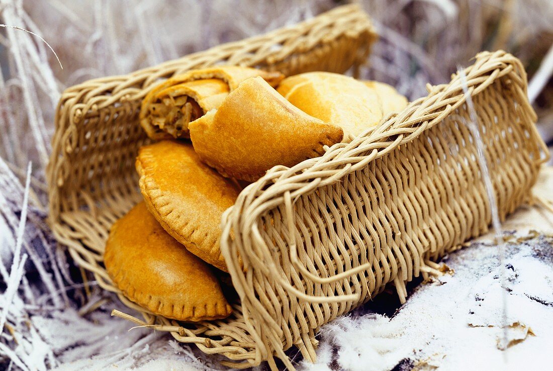 Pierogi (pasties) with cabbage filling