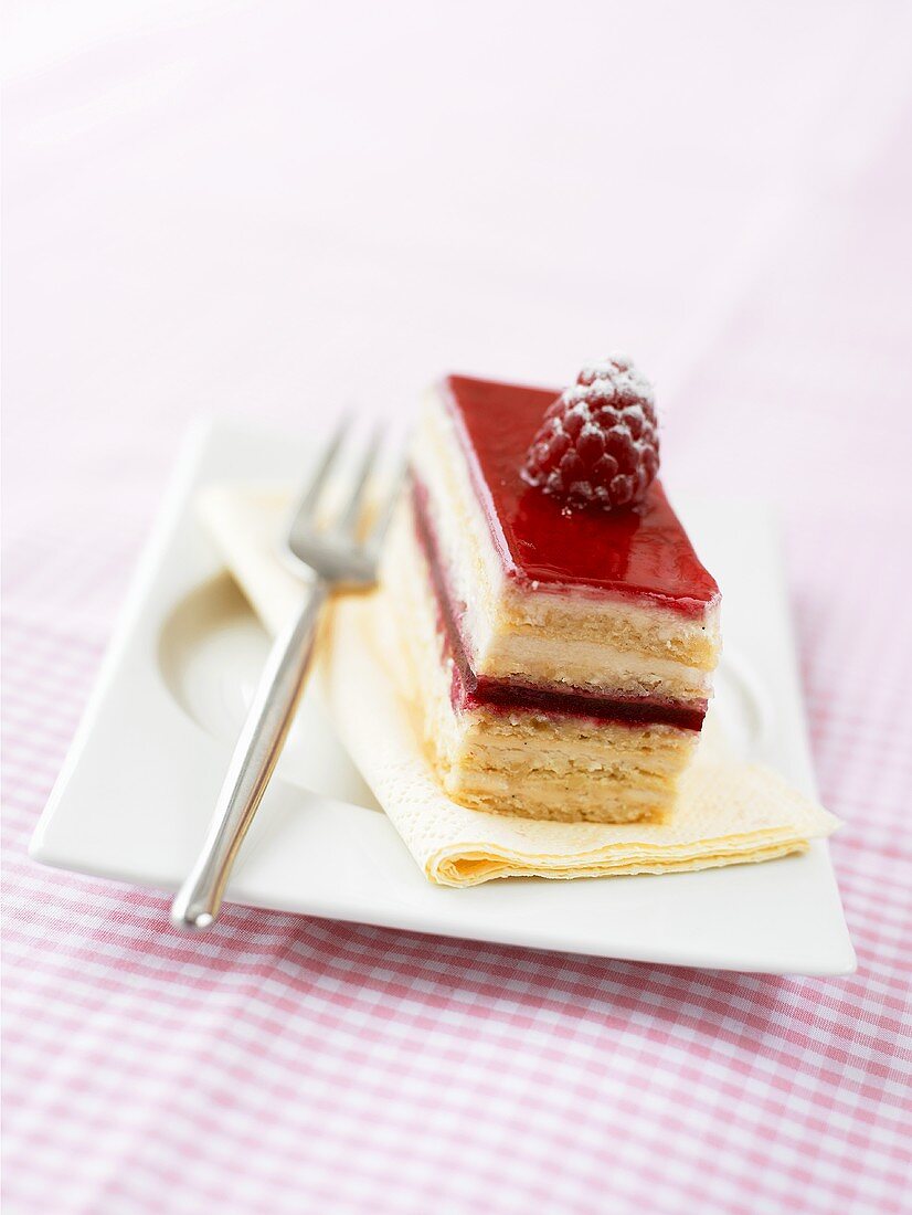 Raspberry slice