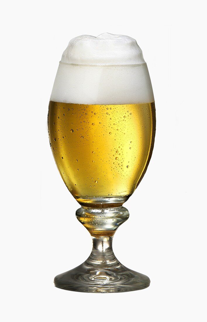A Pils beer in glass