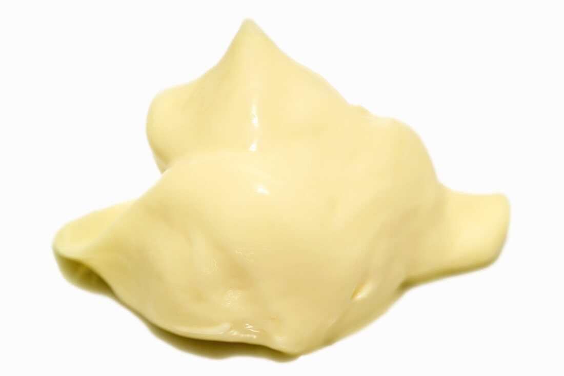 Ein Klecks Mayonnaise