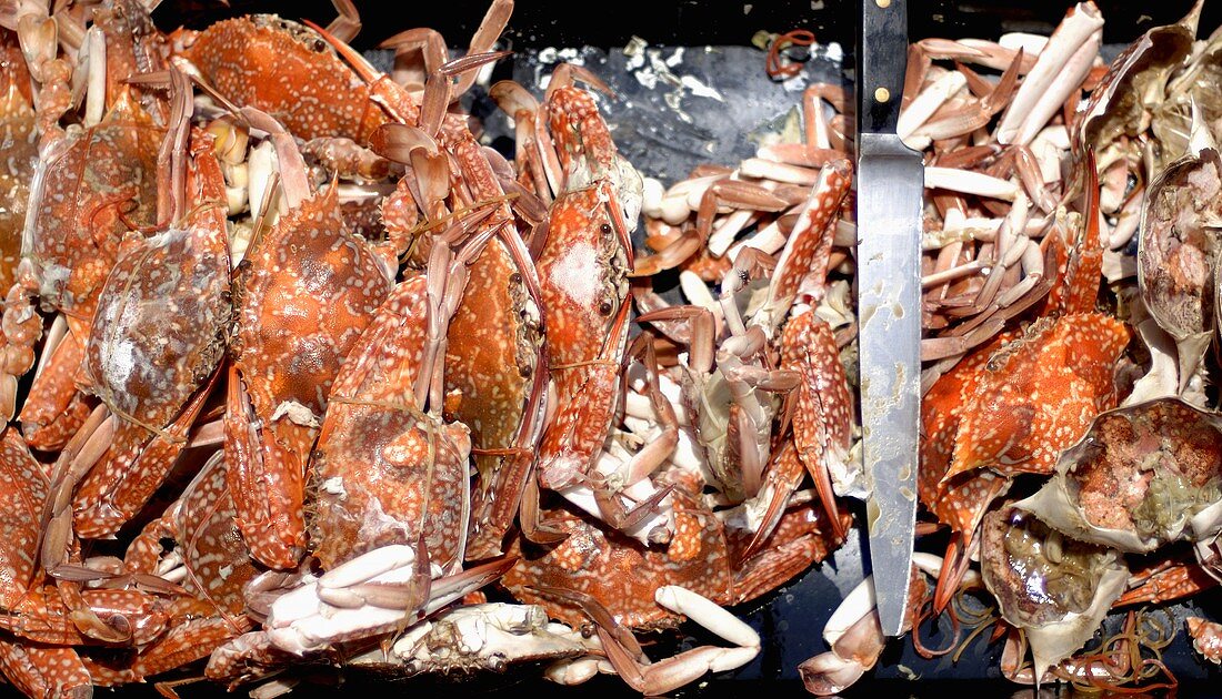 Cooked crabs (Thailand)