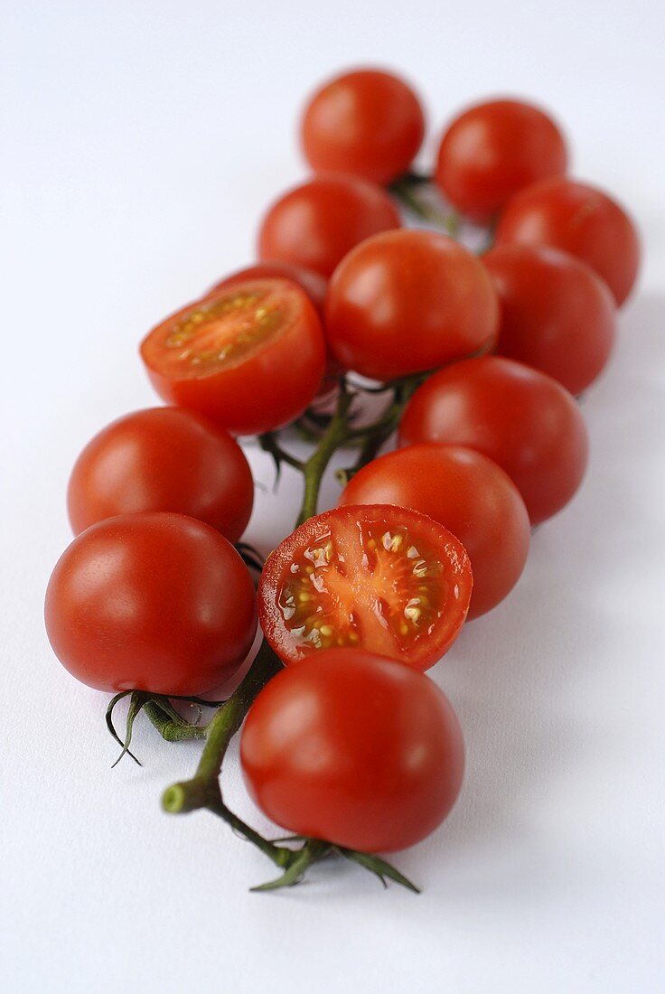 Tomatoes on the vine