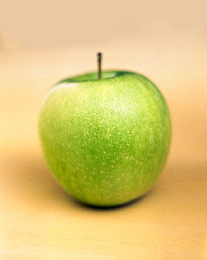 A green apple