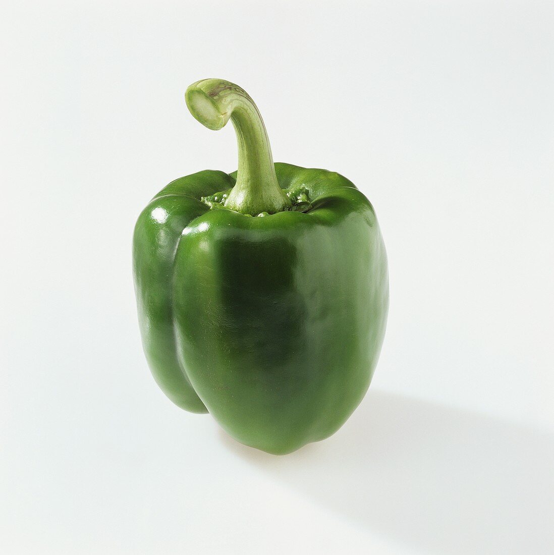 Eine grüne Paprika