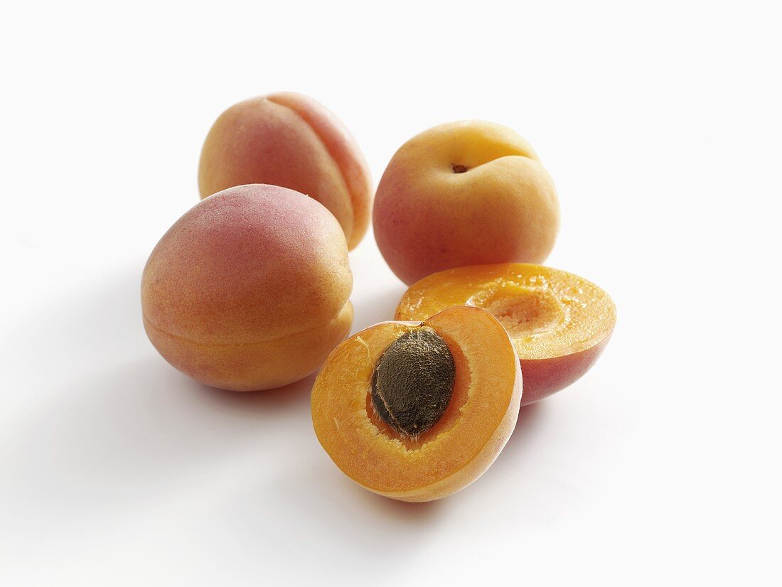 Four apricots