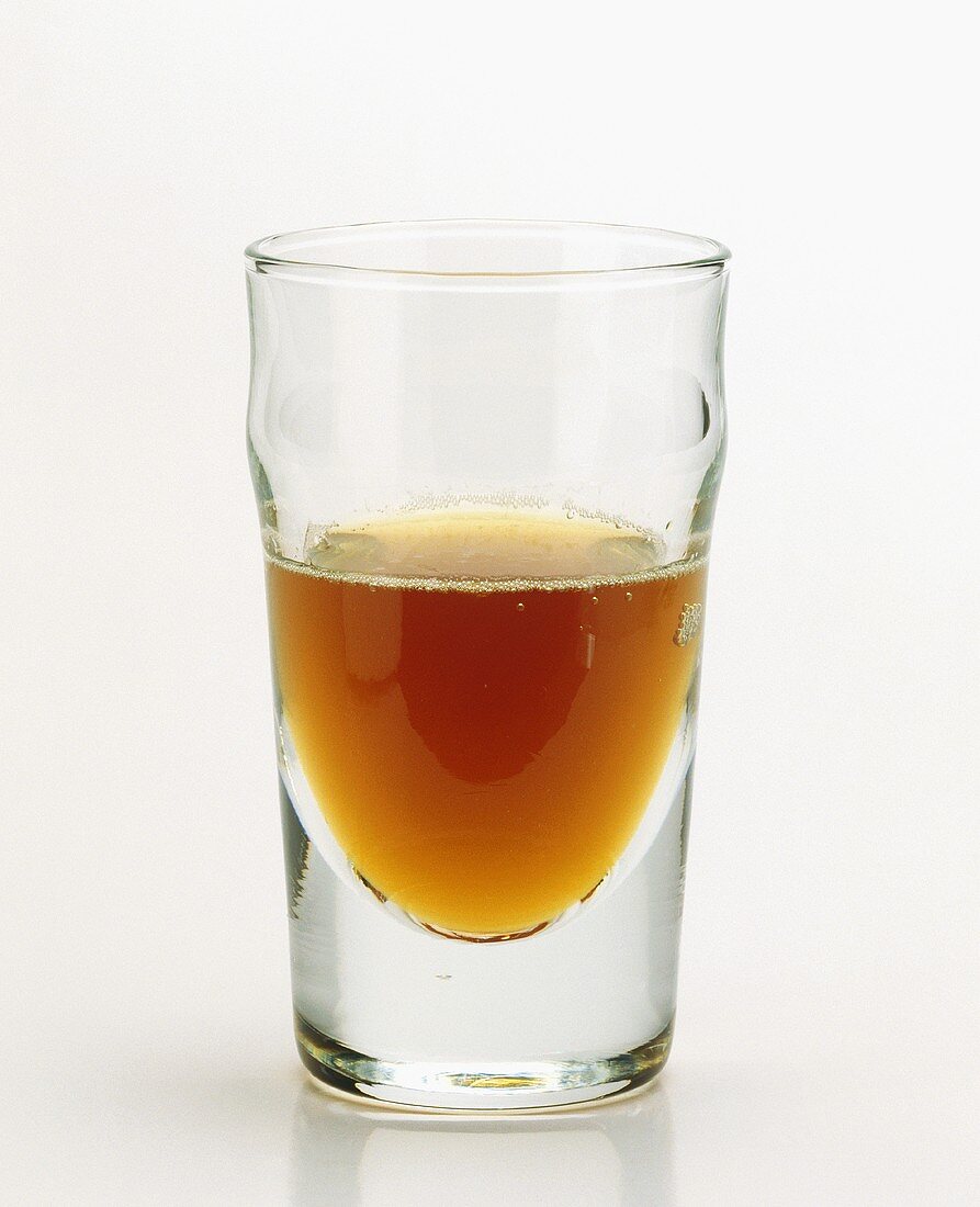 A Glass of Buckthorn Essence with Mineral Water