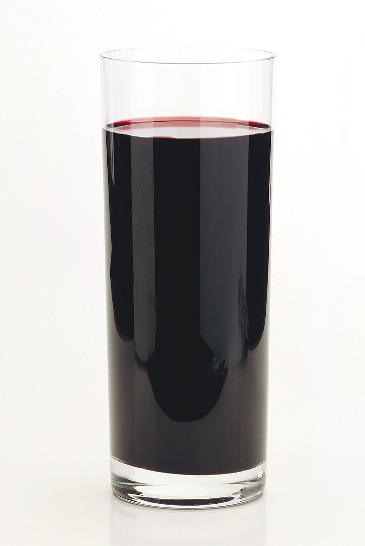 A Glass of Elderberry Juice