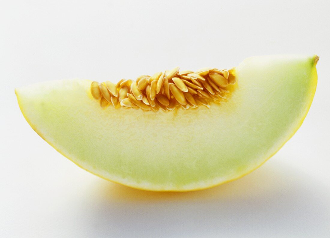 Slice of honeydew melon