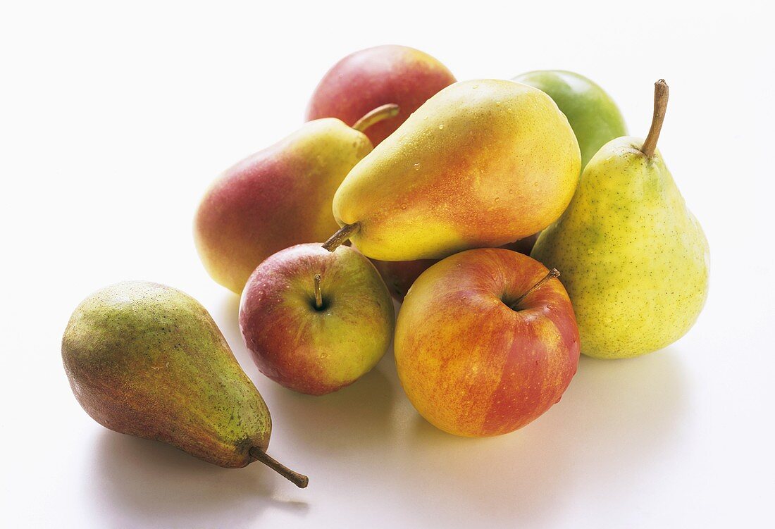 Assorted Pears and Apples