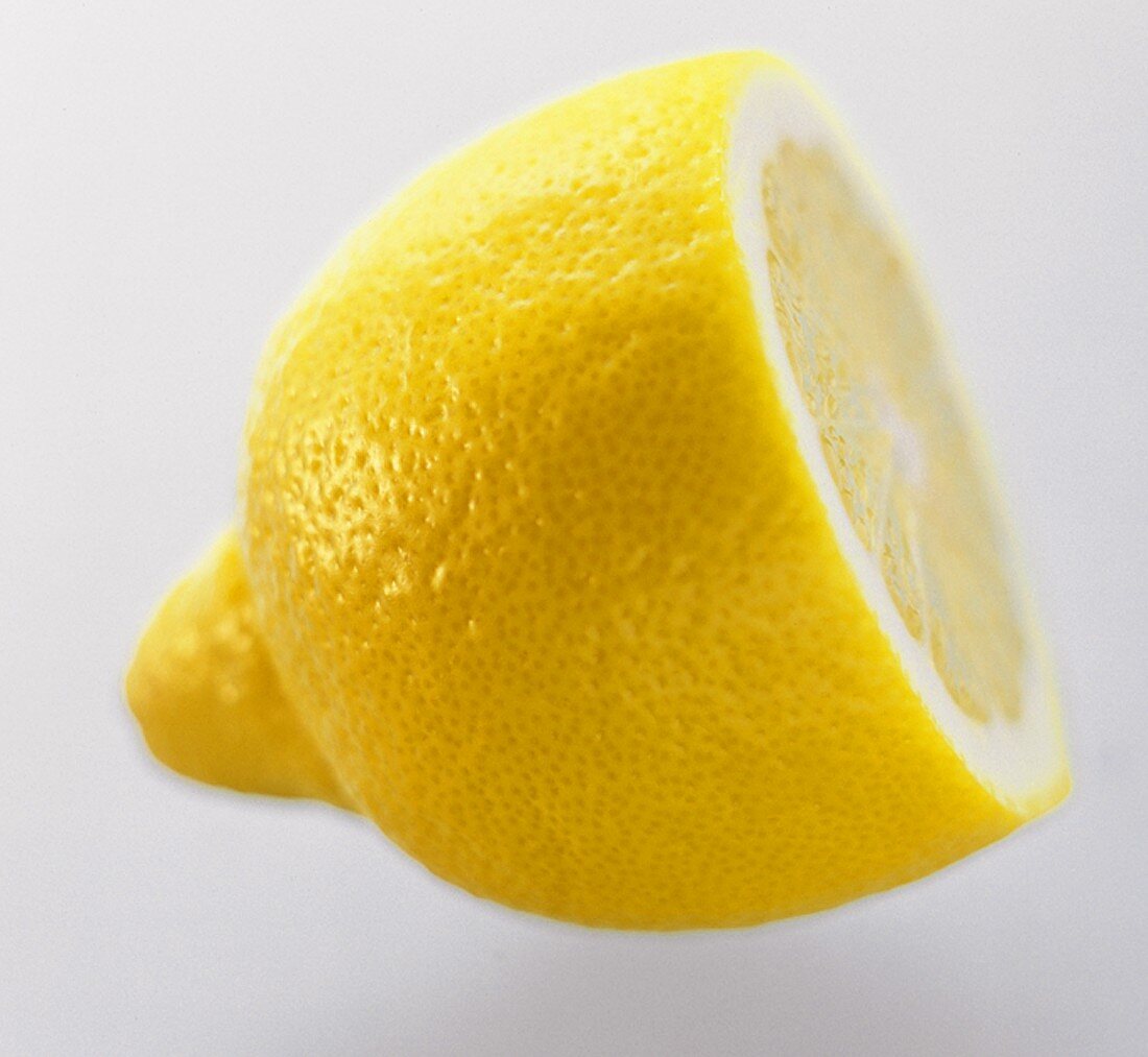 A Lemon Half from the Side