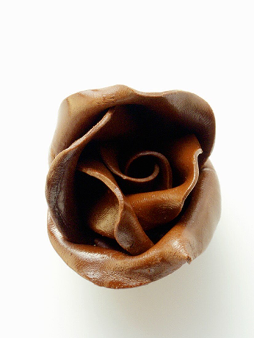 Dark Chocolate Flower