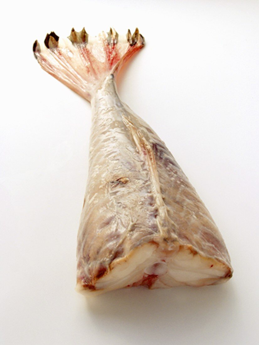 Monkfish ohne Haut und Kopf