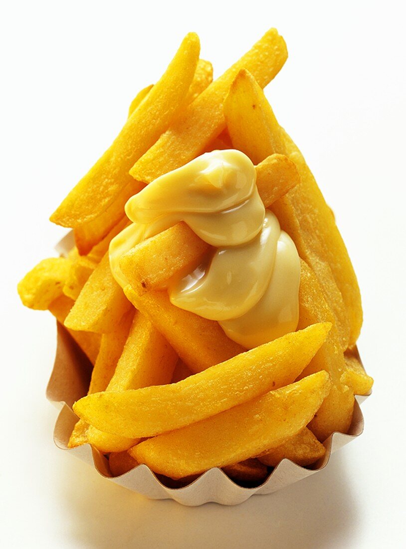 Thick Cut Fries with Mayonnaise