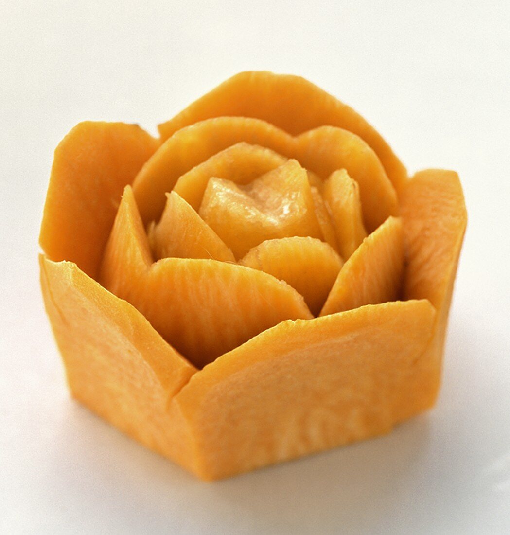 Carrot in the Shape of a Flower