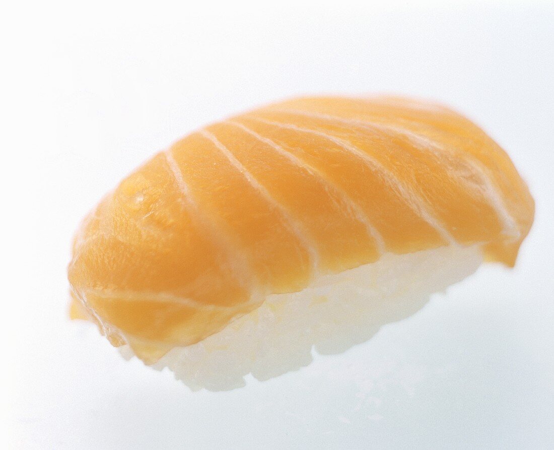 One Salmon Nigiri Sushi