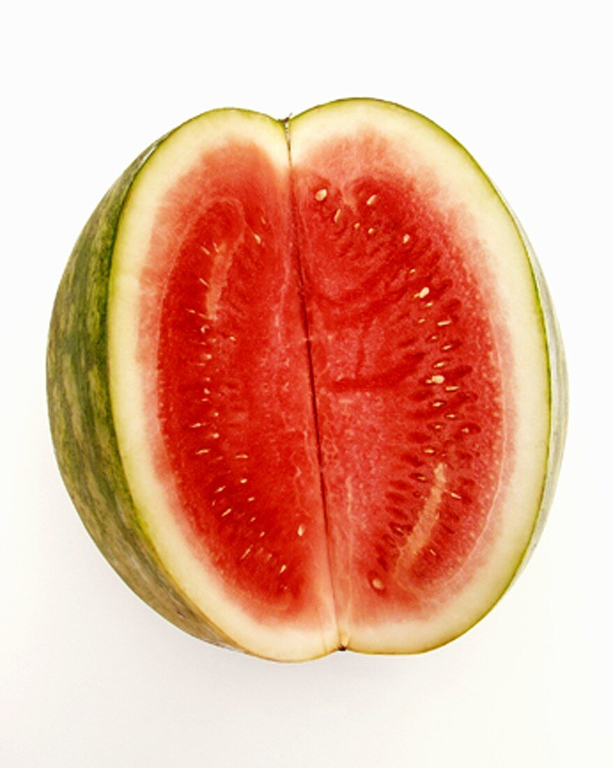 Wassermelone, angeschnitten