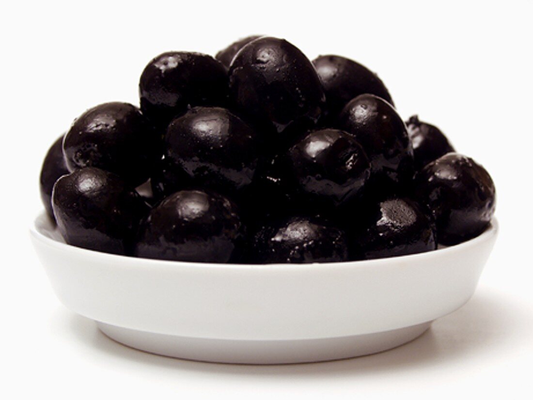 A Bowl of Black Olives