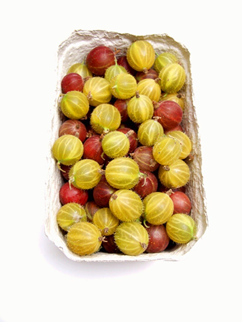 Gooseberries in a Container