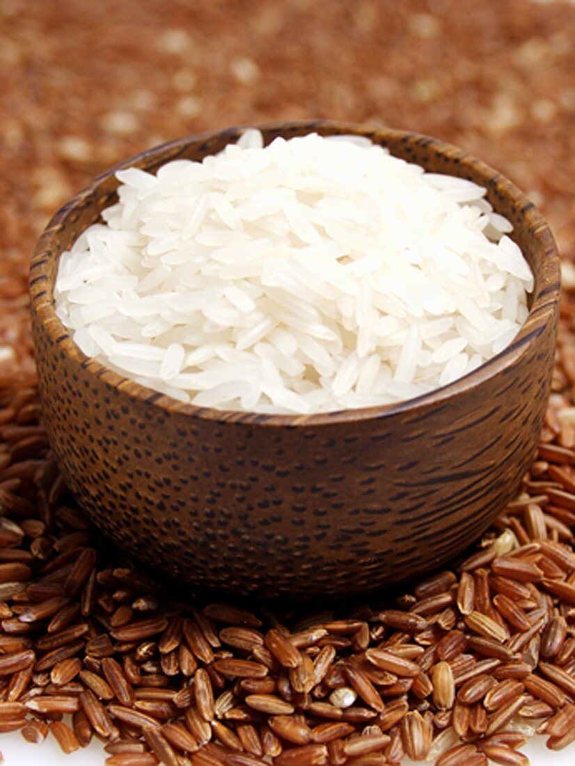 Bowl of Long Grain Rice