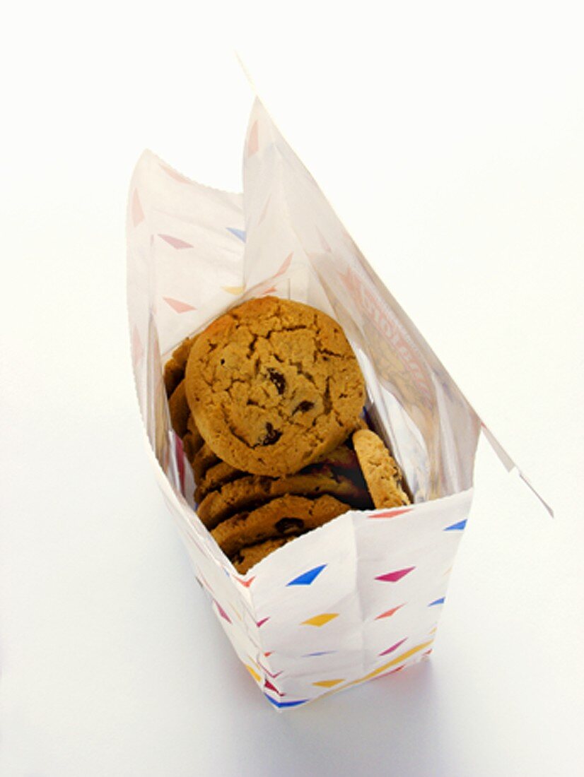 Bag of Chocolate Chip Cookies
