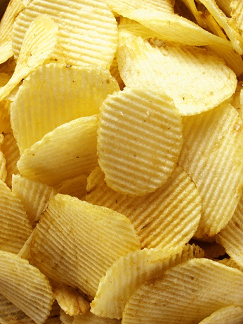 Kartoffelchips (bildfüllend)