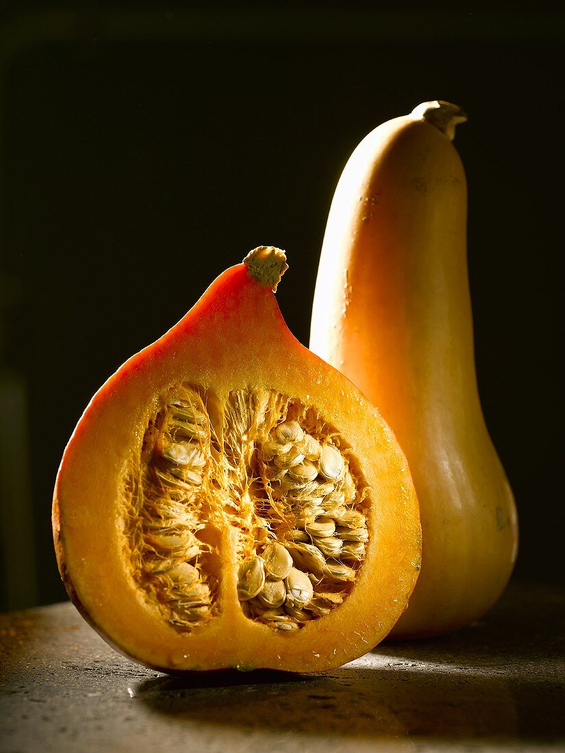 Hokkaido pumpkin and butternut squash