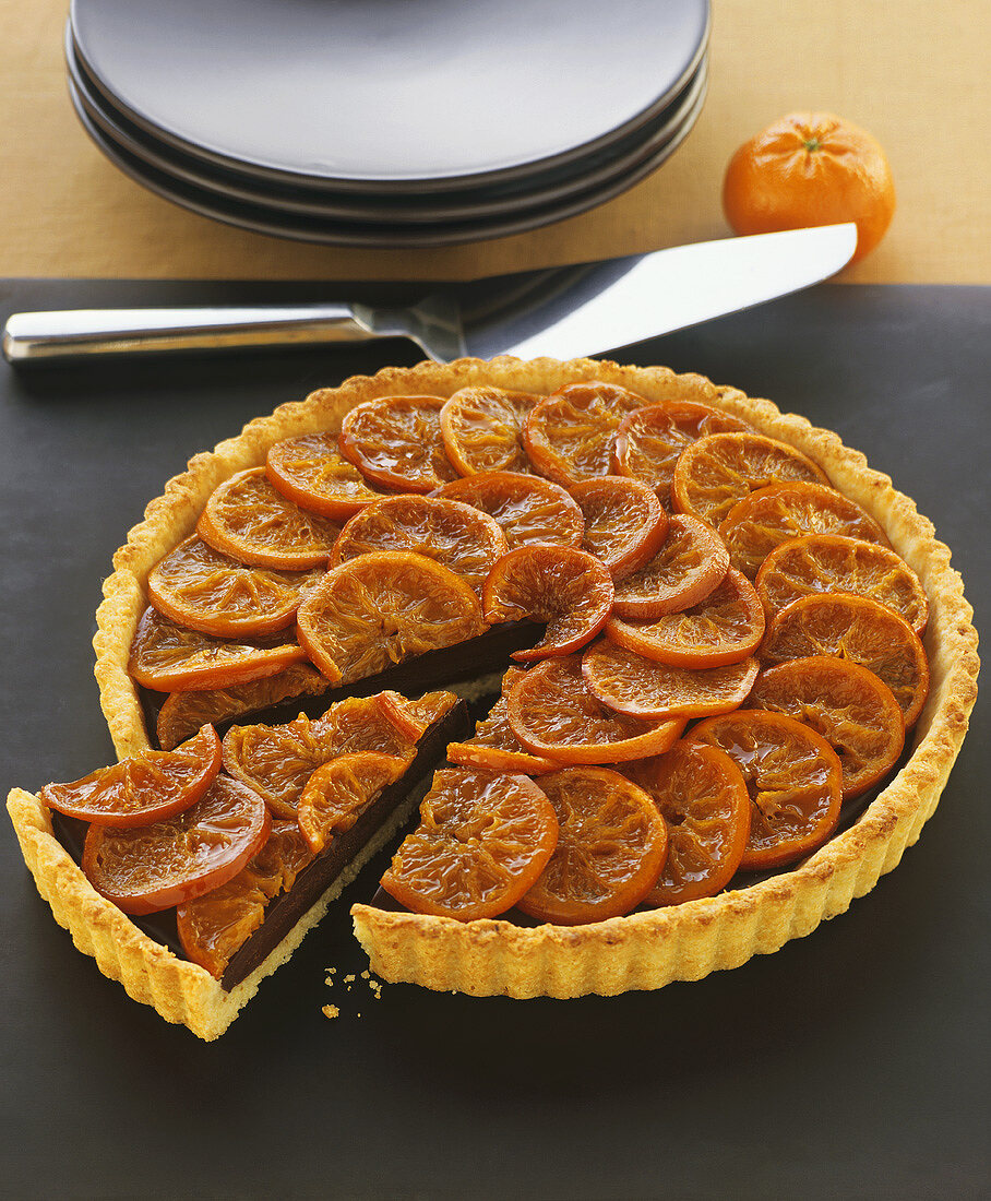 Orange tart