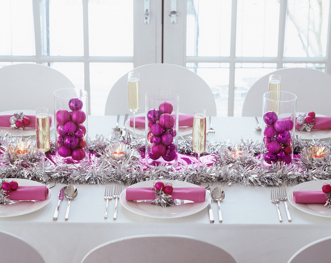 Festive Christmas table