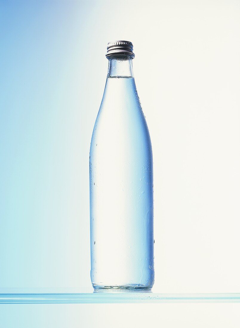 A bottle of mineral water