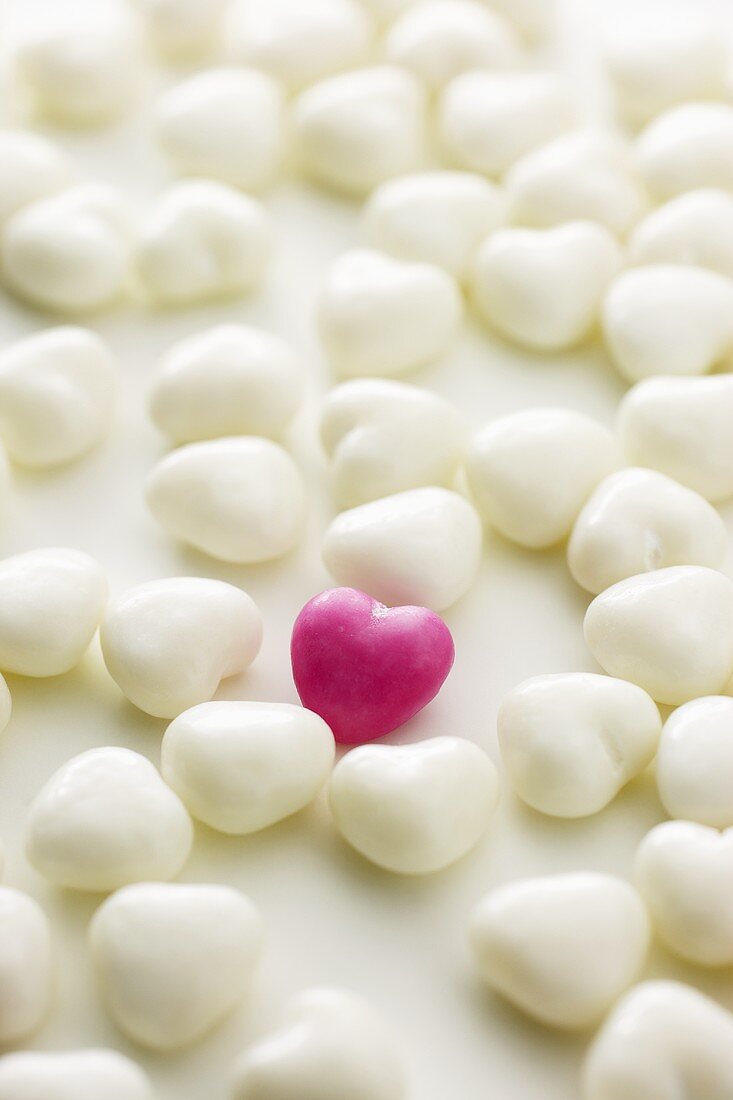 Heart-shaped mints