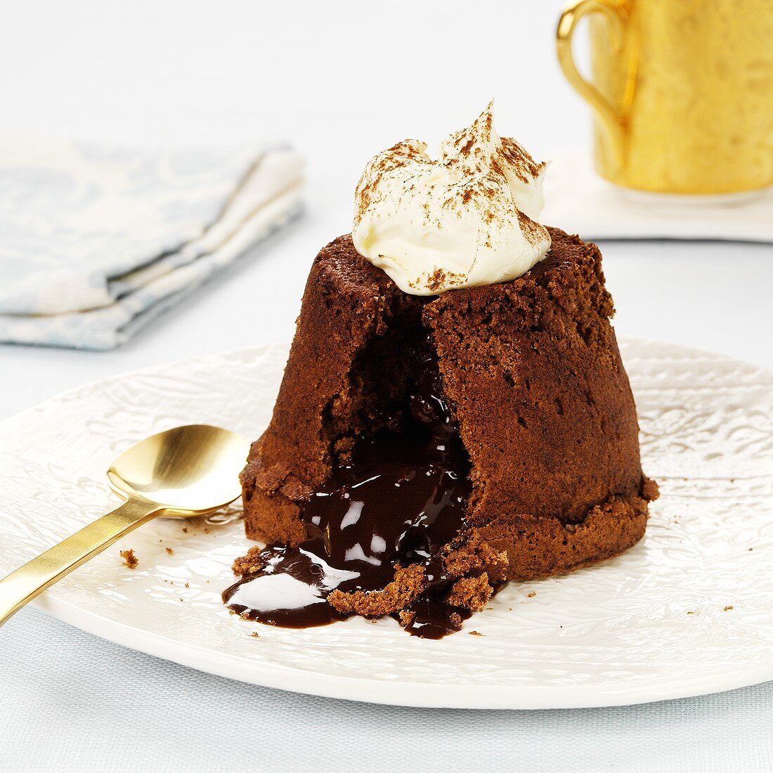 Chocolate fondant pudding