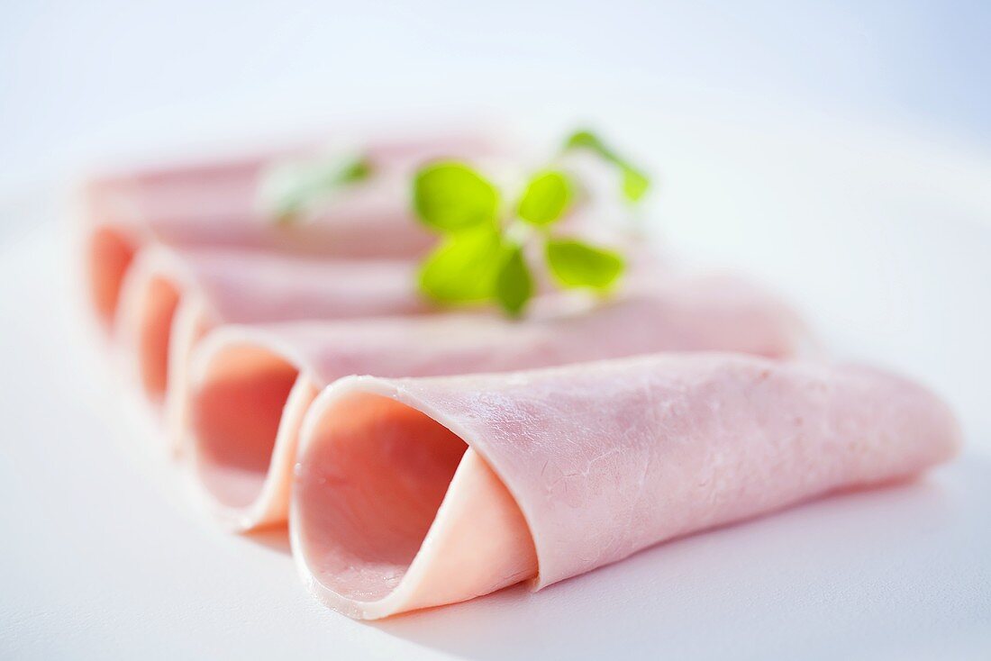 Rolled boiled ham