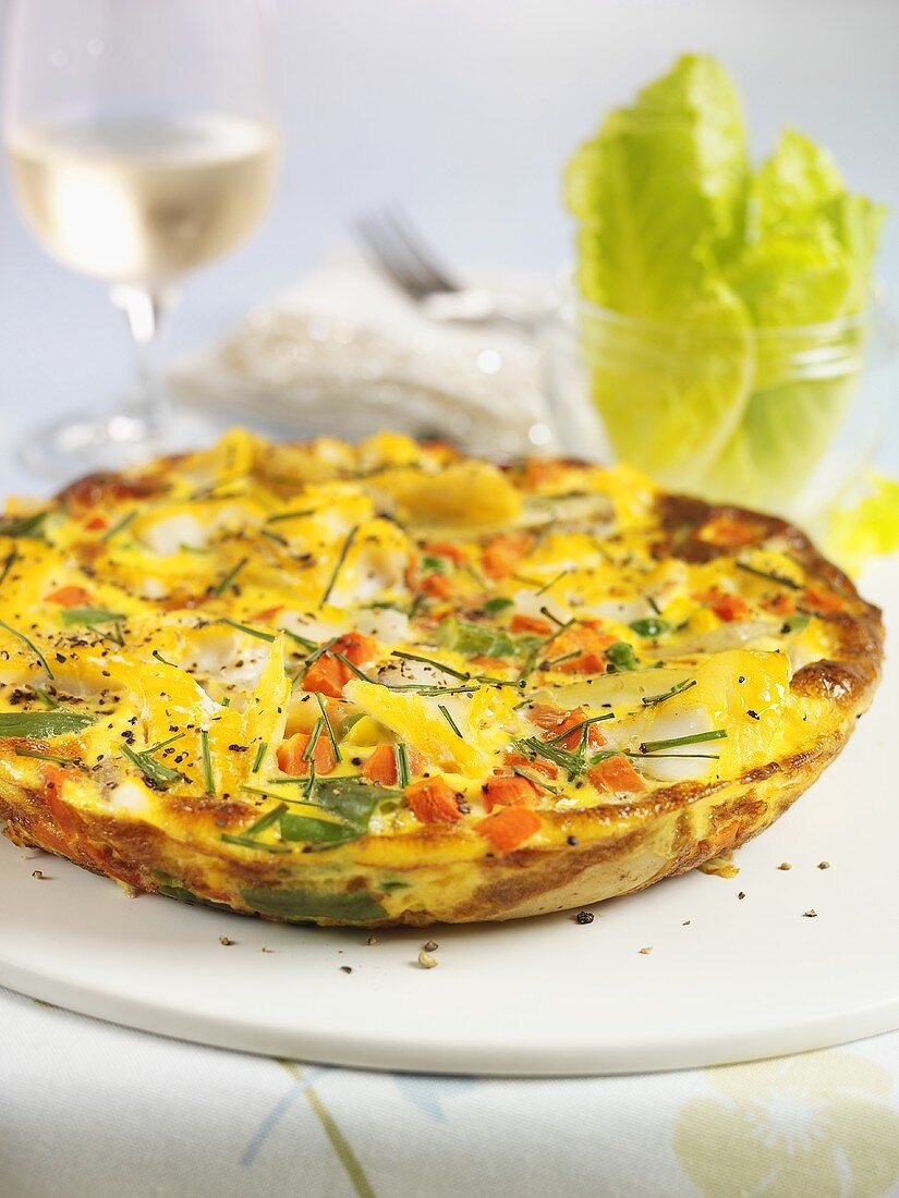 Vegetable tortilla