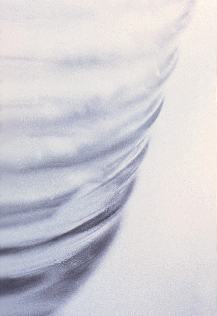 Ein Wasserglas (s-w-Aufnahme)