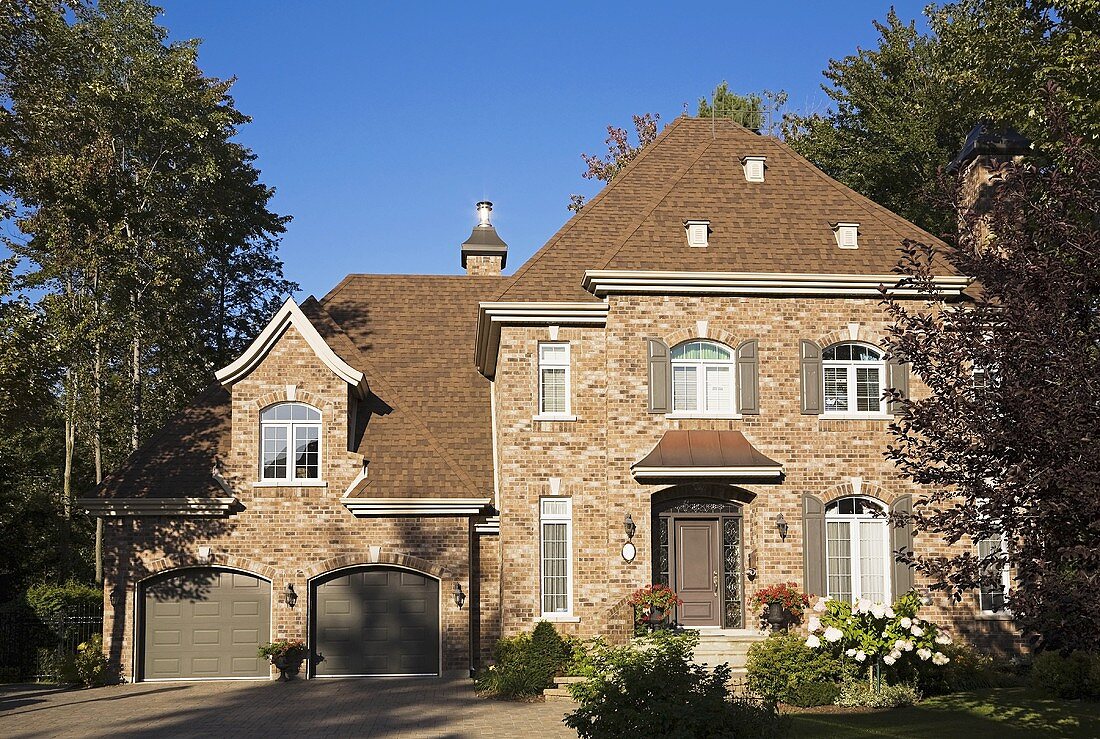 Exterior of a large house